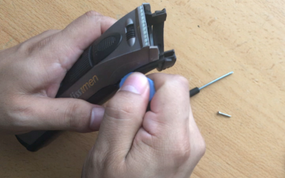 abrir cortador de pelo